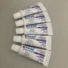 Crest クレスト ホワイト二ング 歯磨き粉 熱感 ブリリアンス20g✖︎5本