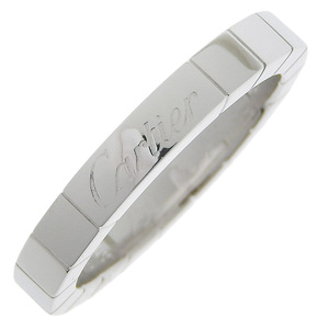 CARTIER カルティエ ラニエール B4045000 リング・指輪 K18WG 8号 レディース【I162823099】中古