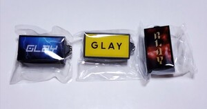 GLAY ミュージアム 看板風ライトキーホルダー 3点セット 未開封