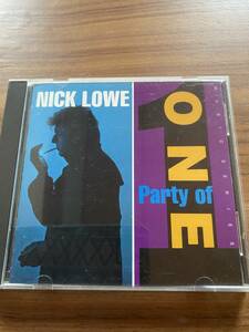 【中古】NICK LOWE / PARTY OF ONE CD