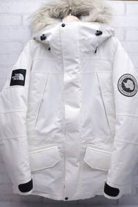 ◎215【1円～】The North Face ザ ノースフェイス Undyed ANTARCTICA PARKA GORE-TEX ゴアテックス Lサイズ ND92239 ホワイト