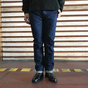 定番 orSlow 107 Ivy Fit One Wash Denim PANTS オアスロウ デニムパンツ 希少サイズ4 XL