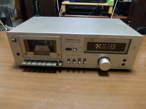 動作確認済 TECHNICS RS-M22 CASSETTE DECK テクニクス RS-M22 カセットデッキ 中古 1台