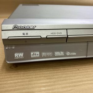 refle〓 PIONEER パイオニア DVDレコーダー DVR-710H 通電のみ確認の為ジャンク　リモコン無しコンセント無し