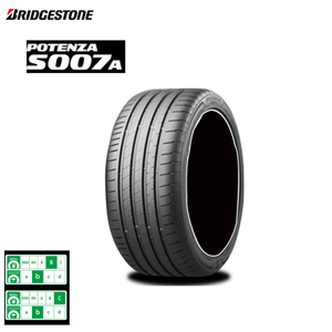 送料無料 ブリジストン セダン スポーツ BRIDGESTONE POTENZA S007A 285/30R20 99Y XL 【4本セット 新品】