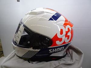 SHOEI　Z-8　MM93　マルケスレトロ　カラー：TC-10　サイズ：L（59cm）