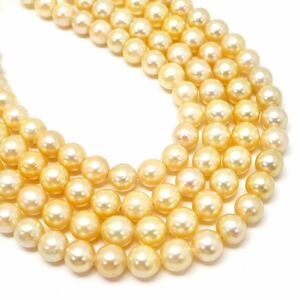 ◆アコヤ本真珠ロングネックレス◆J 約69.2g 約109.5cm 6.5mm珠 pearl パール jewelry necklace ジュエリー DA0/DD0