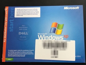 ウィンドウズXP pro 英語版 OEM Windows XP Professional English dell版 プロフェッショナル