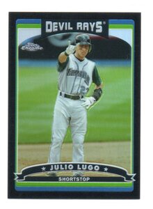 2006 Topps Chrome Baseball [JULIO LUGO] Black Refractor Card /549 (ブラック・リフラクター・カード) MLB