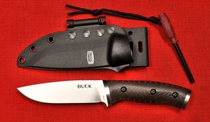 No.0863BRS-B BUCK-USA SELKIRK・セルカーク・プラ成形ケース入・研磨ヤスリ棒つき・全長：24ｃｍ