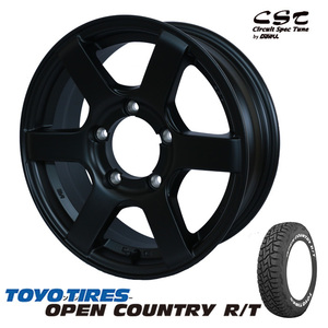 新品 ジムニー 4本セット タイヤ アルミ ホイール 185/85R16 105/103N 16インチ TOYO オープンカントリー ゼロワンハイパー 5.5J +22 5/139