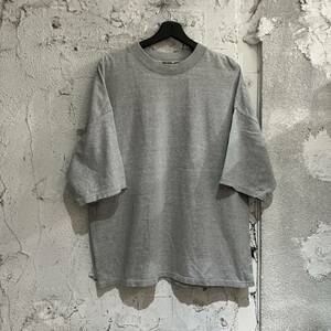 AURALEE SOFT CORD BIG TEE オーラリー Tシャツ サイズ4