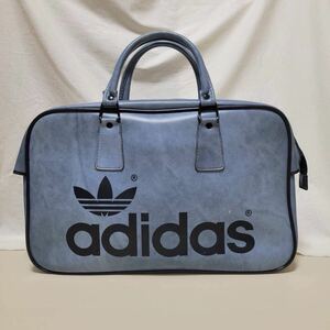 ADIDAS ボストンバッグ ピーターブラック レア 70s 80s 英国 フランス vintage Peter black 希少 ブルー ビンテージ