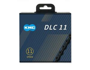 KMC X11 DLC チェーン 11S/11速/11スピード 用 (ブラック) 並行輸入品