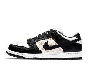 Supreme Nike SB Dunk Low OG QS Gold Stars "White/Black" 26.5cm DH3228-102