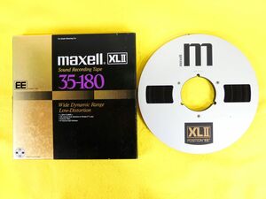 (MTR-2) maxell マクセル XLII 35-180 10号 メタルリール オープンリールテープ オーディオ ＠80(9)