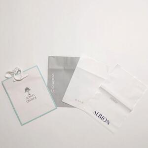 【新品】ALBION/アルビオン他ブランド/ショッパー/紙袋/手提げ袋4点