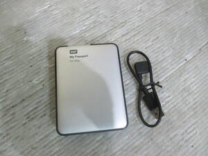 [A7-1/W60429-1]訳アリ★WD My Passport for Mac　WDBLUZ0010BSL-03 1.0TB★ジャンク