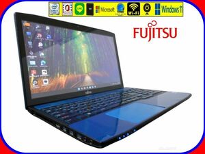 トップクオリティ爆速カスタマイズ/FUJITSU 超高速Core-i7 4コア/Webカメラ/新品SSD搭載/8G/wifi/最強Win11/Office/No.8098