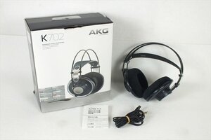 ★ 1円スタート ★ AKGアーカーゲー K702 ヘッドホン 音出し確認済 中古 現状品 241201Y8383