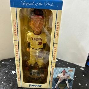 MLB CoopersTown Collection Forever Nolan Ryan California Angels Bobbing Head Doll ノーランライアン ボビングヘッドフィギュア　CA