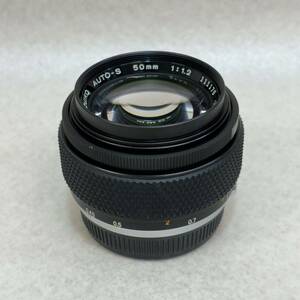 2-34★超美品★ OLYMPUS オリンパス OM-SYSTEM ZUIKO AUTO-S 50mm 1:1.2 単焦点レンズ 