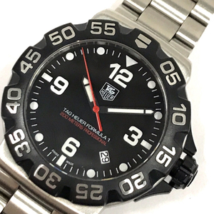 タグホイヤー フォーミュラ1 デイト クォーツ 腕時計 ブラック文字盤 WAH1110-0 付属品あり 稼働品 TAG Heuer