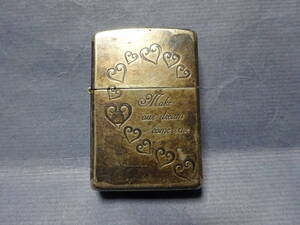 （9−５）（着火未確認ジャンク扱い）ZIPPO 中古ライター　 喫煙具　 趣味　 コレクション