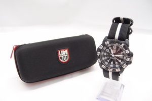 ケース付き LUMINOX ルミノックス 型番3050 ベルトNATOタイプ 腕時計 中古 メンズ △WA5112