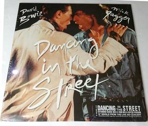 BAND AID デイビッド・ジャガー　David Bowie & Mick Jagger - Dancing In The Street 30Cm シングル 輸入盤