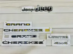 jeep グランドチェロキー【純正エンブレム一式】