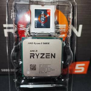 【中古動作品】Ryzen5 5600X BOX AM4 6C12T 3.7-4.6GHz L3:32MB 65W Zen3 クーラー未使用