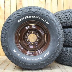 TOYOTA トヨタ FJ40 ランドクルーザー 40 ランクル 輸出 純正 スチール 15インチ 塗装品 BF Goodrich 31×10.50R15 タイヤ ホイール 4本SET