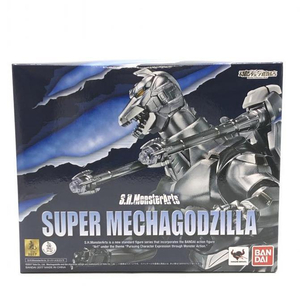 【中古】二度貼り・箱イタミ)S.H.MonsterArts スーパーメカゴジラ[240024483635]