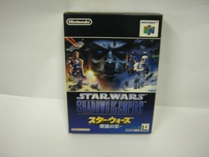 ☆中古☆　N64【スターウォーズ　帝国の影】箱・説付 【即決】