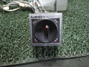 【ジャンク品・未テスト】旧車 日立 スピーカーバランサー Lo-D BL-5