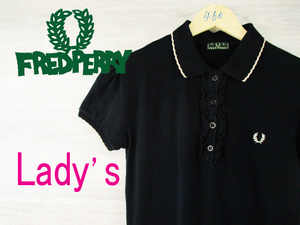 FREDPERRY●レディース●フレッドペリー＜ワンポイントロゴ刺繍・ポロシャツ＞●H3146y