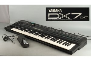 [URA]YAMAHA DX7II-D/ケース付属/10-2-6　(検索)骨董/ピアノ/電子ピアノ/デジタルピアノ/楽器/鍵盤/シンセサイザー/音楽制作