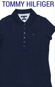 【美品】TOMMY HILFIGER(トミーヒルフィガー)ポロシャツ S 