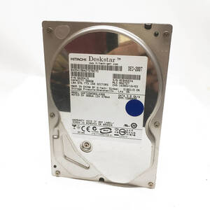 【USED】HDD 3.5 SATA 日立 500GB HDP725050GLA360 フォーマット済 SYA