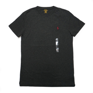 新品 ラルフローレン ポニー ロゴ Tシャツ XS ワンポイント チャコールグレー ポロ グレー