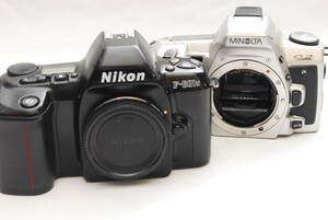 Nikon F-601N/MINOLTA SWEETα　（完動品）0725-14