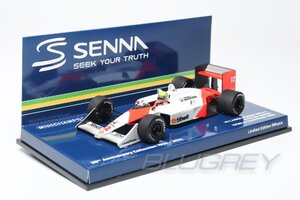 ミニチャンプス 1/43 マクラーレン ホンダ F1 MP4/4 1988 #12 アイルトン・セナ ウエザリング MINICHAMPS McLAREN Ayrton Senna