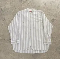 dezert 90s Stripe Band-Collar Shirts 田口