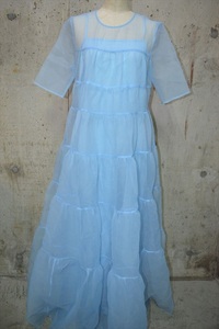 スタウド　STAUD　シースルー　ワンピース　XS　ペチコート付き　HYACINTH　DRESS D7401