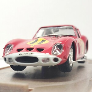 ケース付 Box model 1/43 フェラーリ 250 GTO 1962 1963 ツーリスト #11 Graham hill F1 Ferrari イタリア車 昭和の名車 1円〜 063018