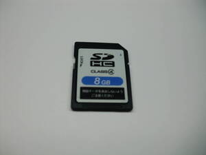  ジャンク扱い　地図データ?　2010年春版?　8GB　SDHCカード　SDカード　ナビ