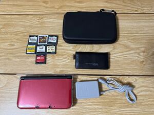 超美品　ニンテンドー3DS LL ソフト、ケース付　　任天堂　