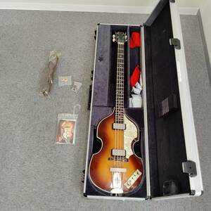 【F-15198】Hofner ヘフナー 500/1 Vintage 63 Violin Bass Made in Germany Beatles エレキ ヴァイオリン ベース ハードケース ドイツ製