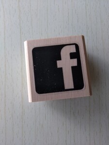 Facebook Logo フェイスブックロゴ　海外輸入スタンプ